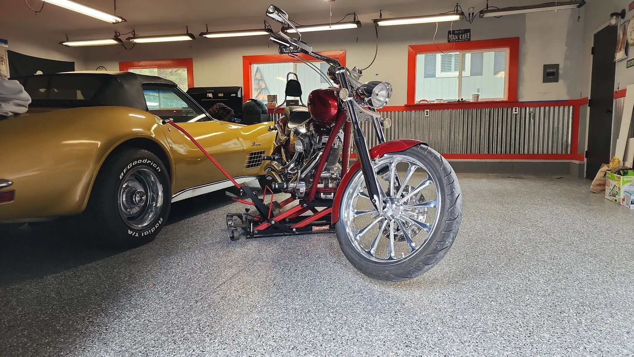 Floor coatings and garage storage in Venice, Florida